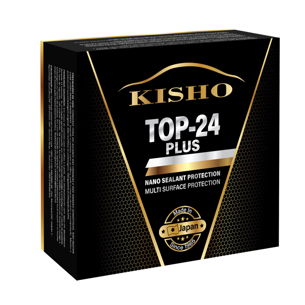 TOP 24 PLUS – COATING Repositor de Siloxano Kisho. Produto essencial para a longevidade prorrogável e manutenção do coating